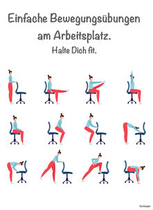 Fit bleiben am Arbeitsplatz