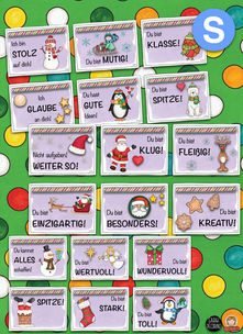 Winterliche Mutmachkarten