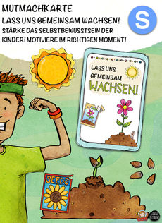 Mutmachkarte - Lass uns gemeinsam wachsen!