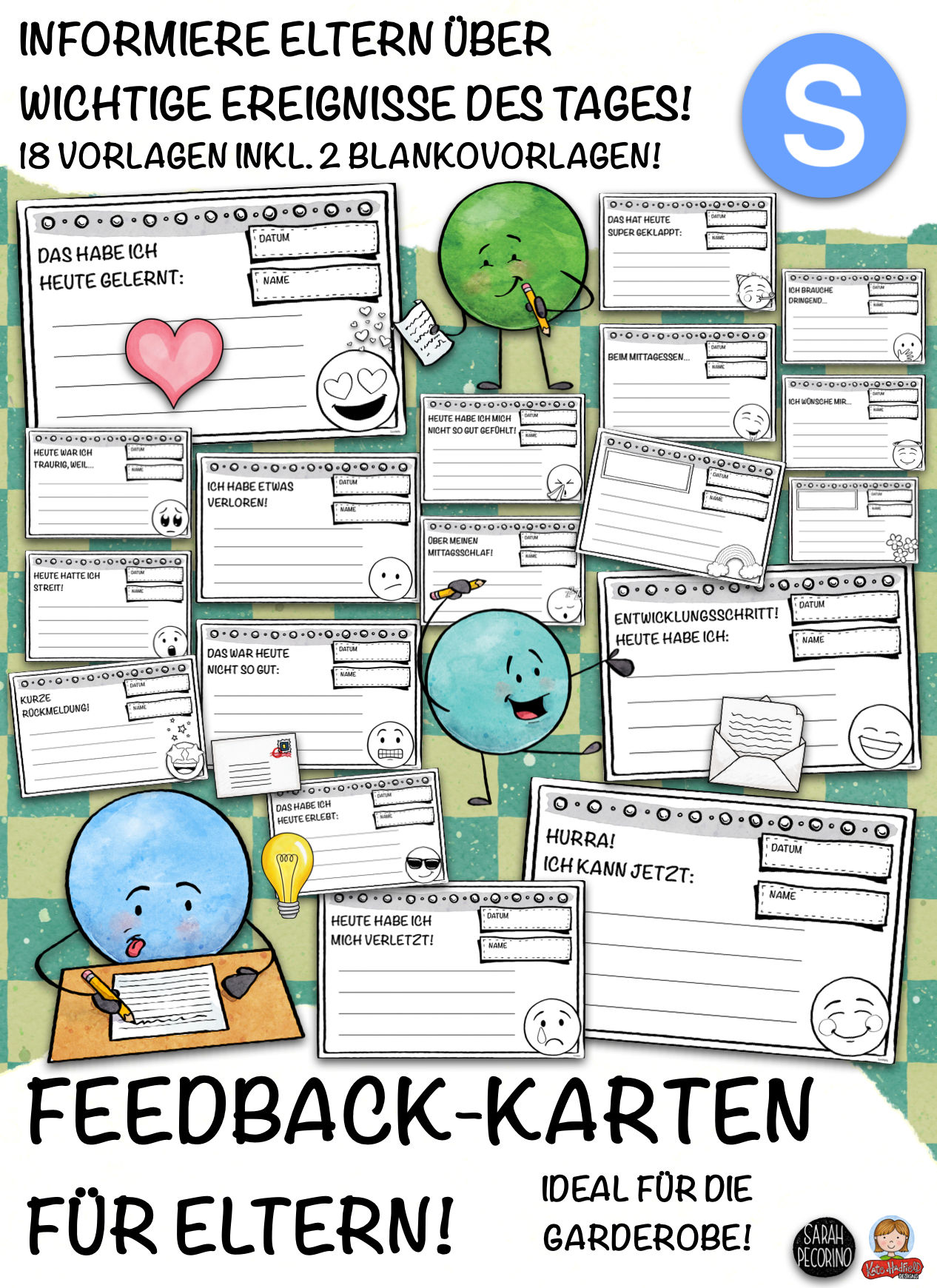 Feedback-Karten für Eltern