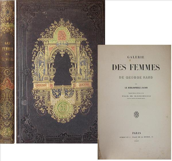 LACROIX (PAUL) - GALERIE DES FEMMES DE GEORGE SAND