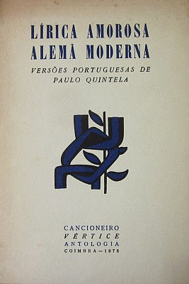 LÍRICA AMOROSA ALEMÃ MODERNA