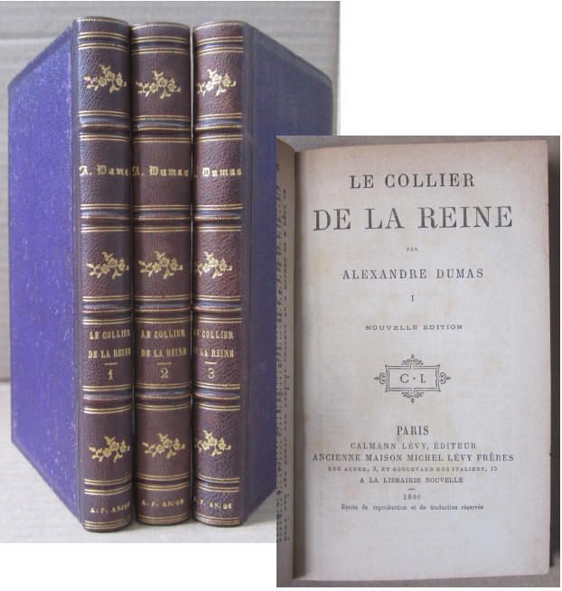 DUMAS (ALEXANDRE) - LE COLLIER DE LA REINE