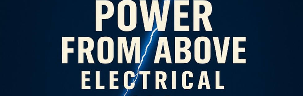 Power From Above Electrical LLC company logo used for branding
