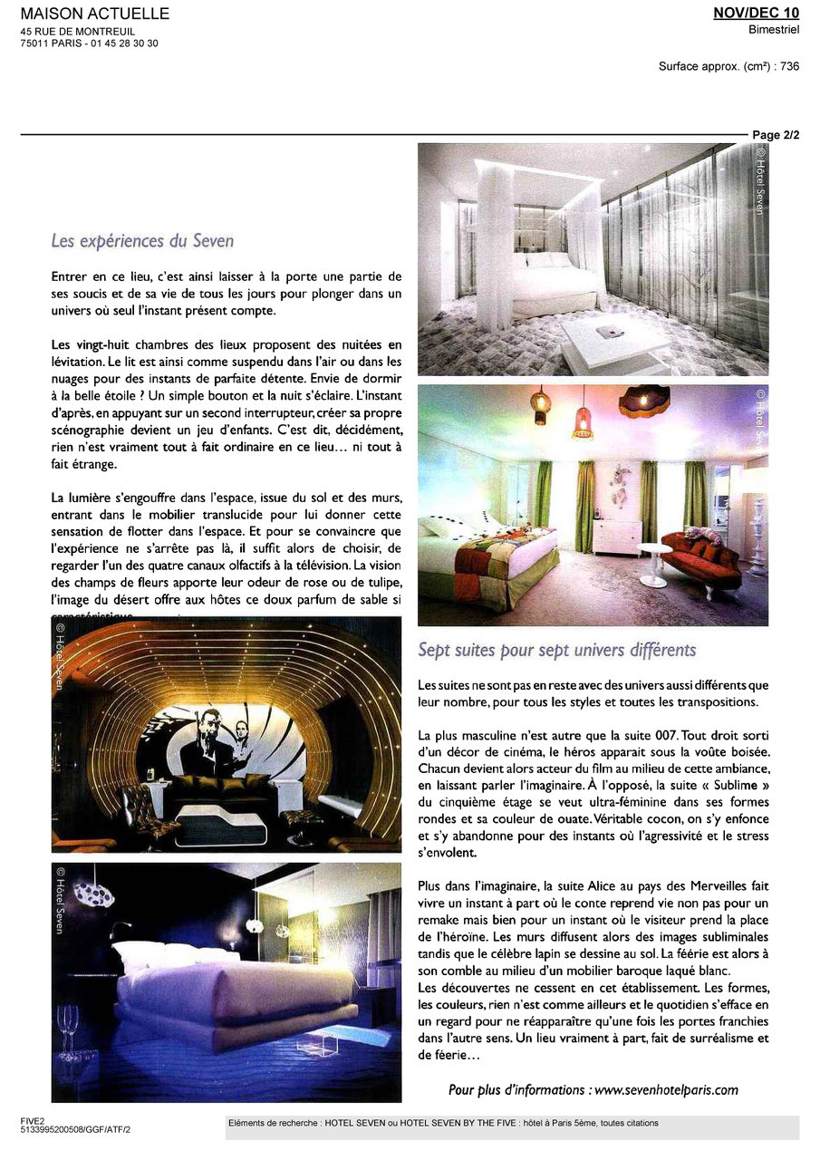 MAISON ACTUELLE