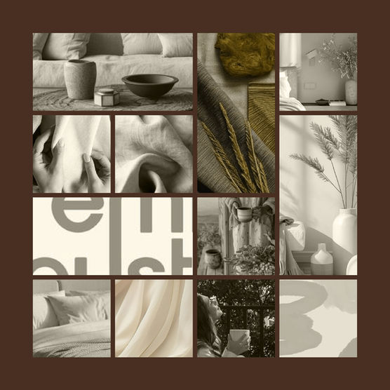 Mood board for the Loaffa project