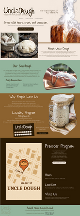 Uncle Dough_phone website adaption