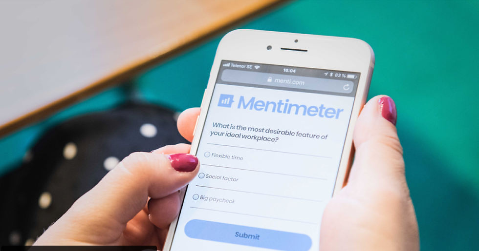 MENTIMETER – SENCILLO SISTEMA DE CREACIÓN DE ENCUESTAS