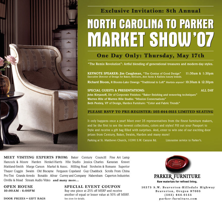 2007 Jim Caughman parkerfurniture