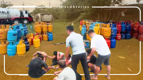 13 ARESTADO SA UMANONG ILEGAL NA "PAIHI" AT "PASINGAW" NG PETROLYO AT LPG SA LUCENA CITY