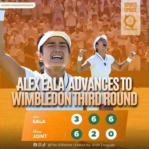 ALEX EALA ADVANCES TO WIMBLEDON THIRD ROUND