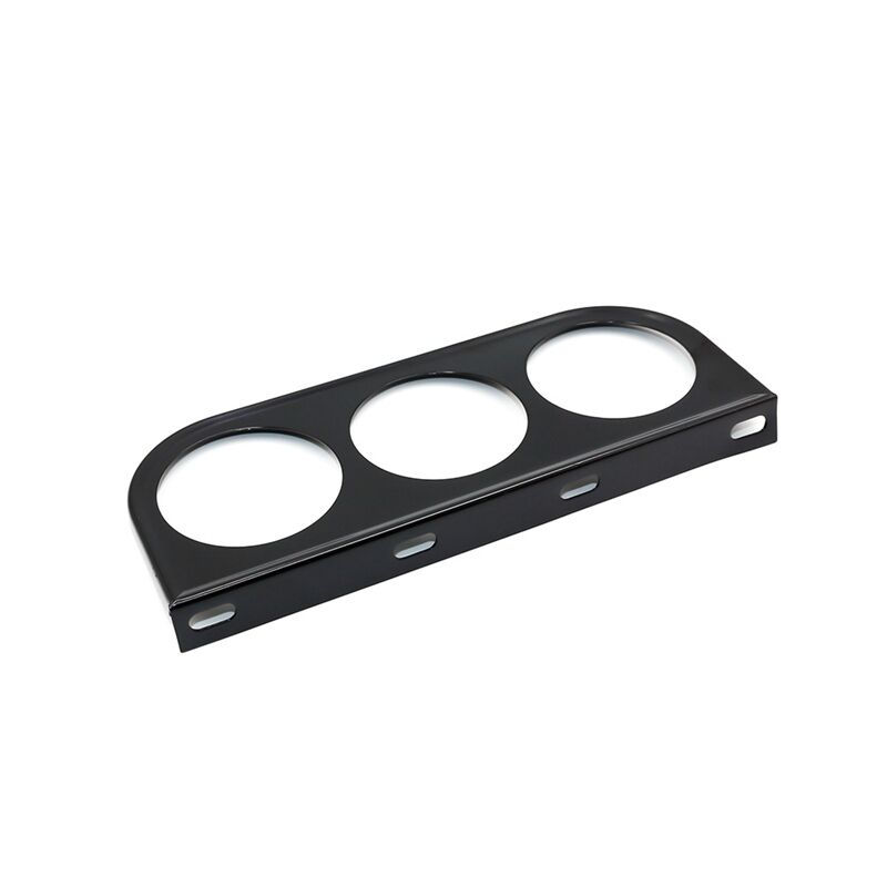 2 Inch Black Triple Gauge Mounting Panel