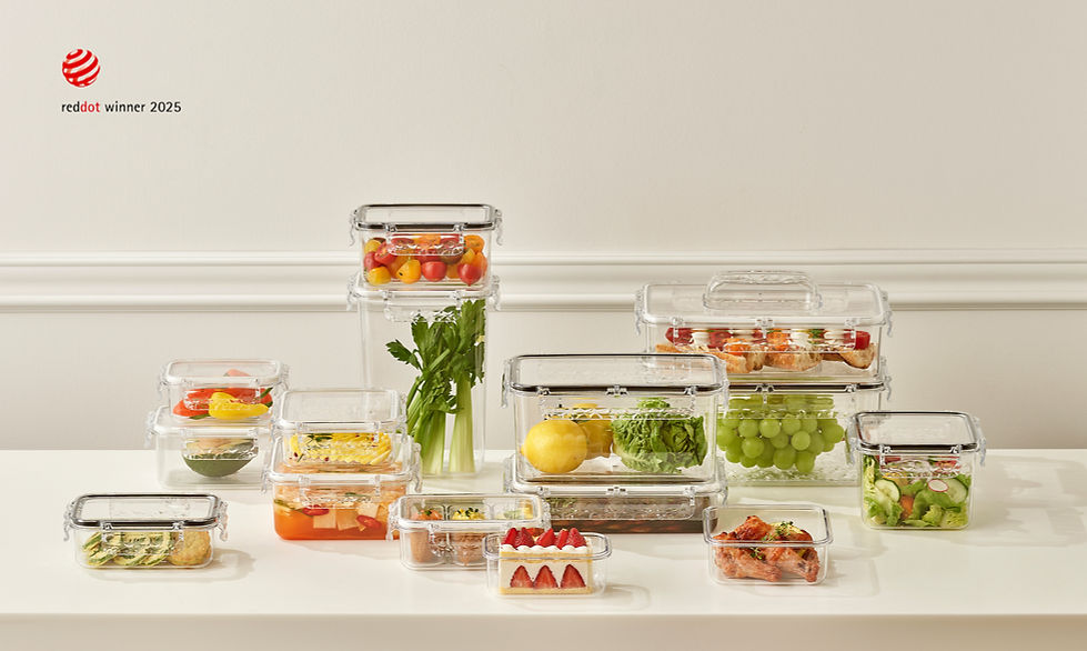Gotman airtight container 'Neo Crystal Lock