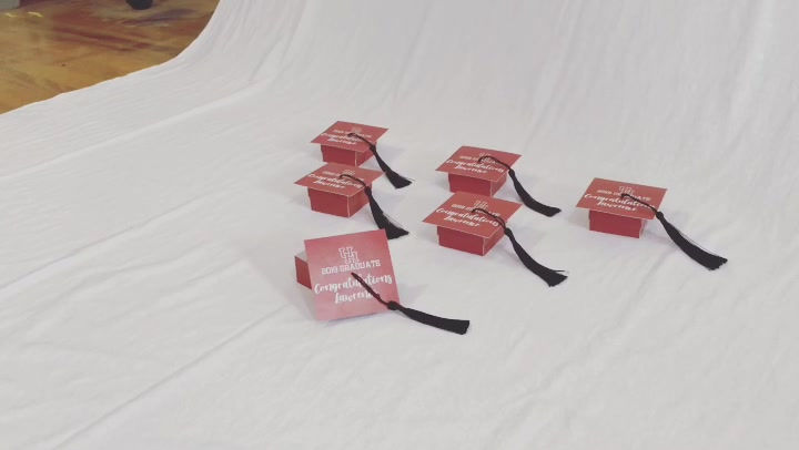 Thumbnail: UH Red Graduation Cap Favors