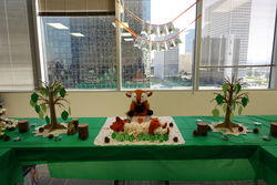 Fox Themed Baby Shower