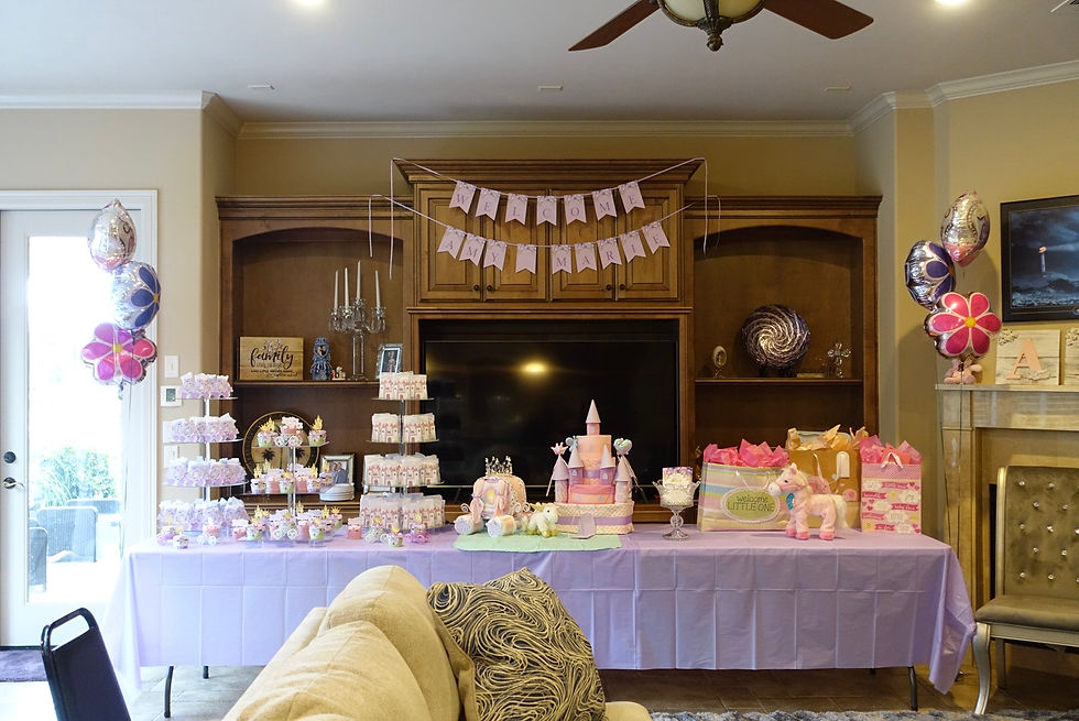 Thumbnail: Princess Baby Shower Banner