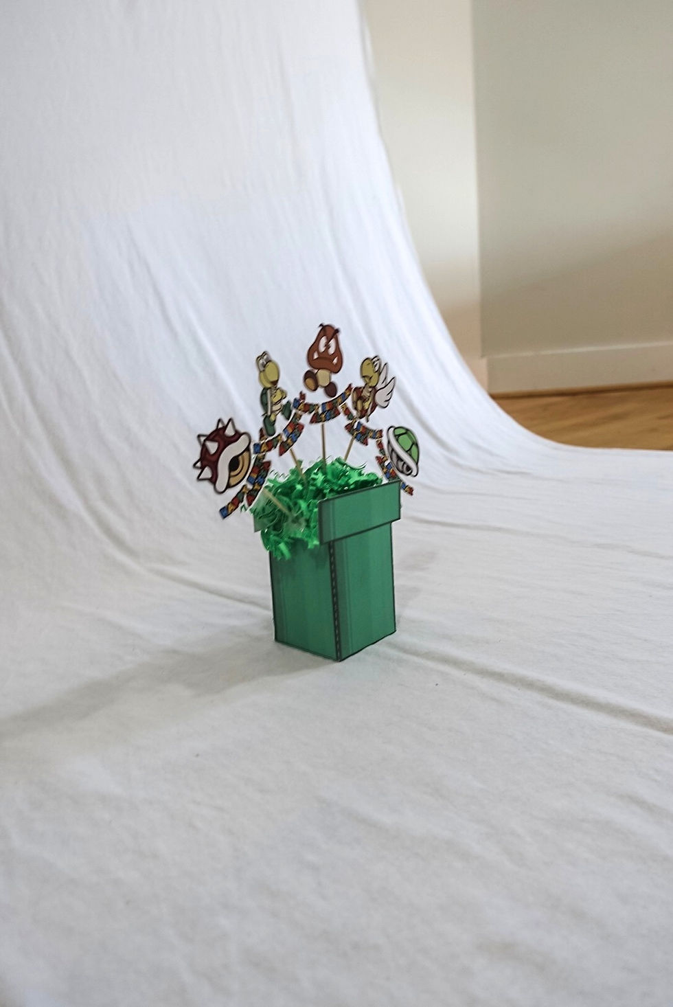 Thumbnail: Super Mario Cupcake Toppers / Centerpiece #2