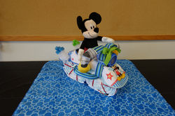 Diaper Motorcycle - Mickey Mouse