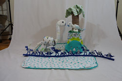 Mommy&Baby Brontosaurus Centerpiece