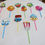 Thumbnail: Shopkins Cupcake Toppers / Centerpieces Set #2