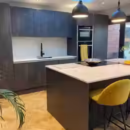 A Modern kitchen 