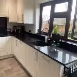 Modern kitchen with appliances