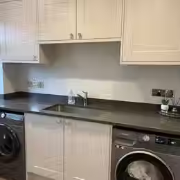 Laundry room with appliances