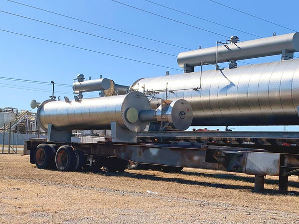 Fabricated burner ready to ship