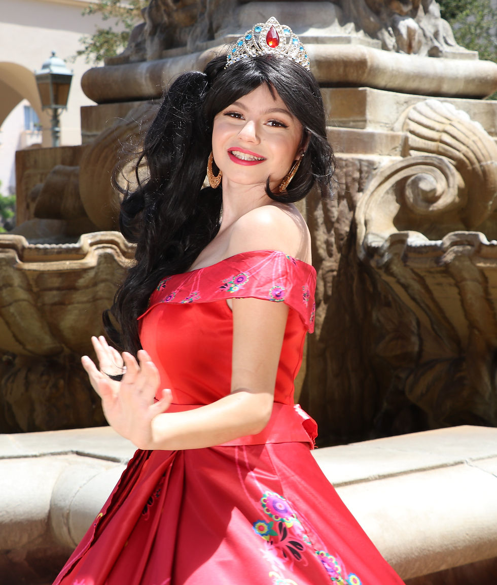 Princess Elena Party Characater