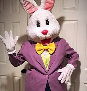 Easter Bunny Party Event Character