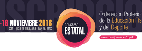 Asiste al Congreso Estatal de Ordenación Profesional de la Educación Física y del Deporte.