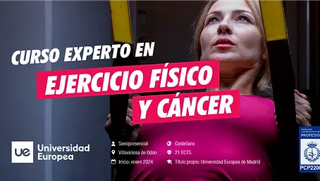 Curso Experto en Ejercicio Físico y Cáncer