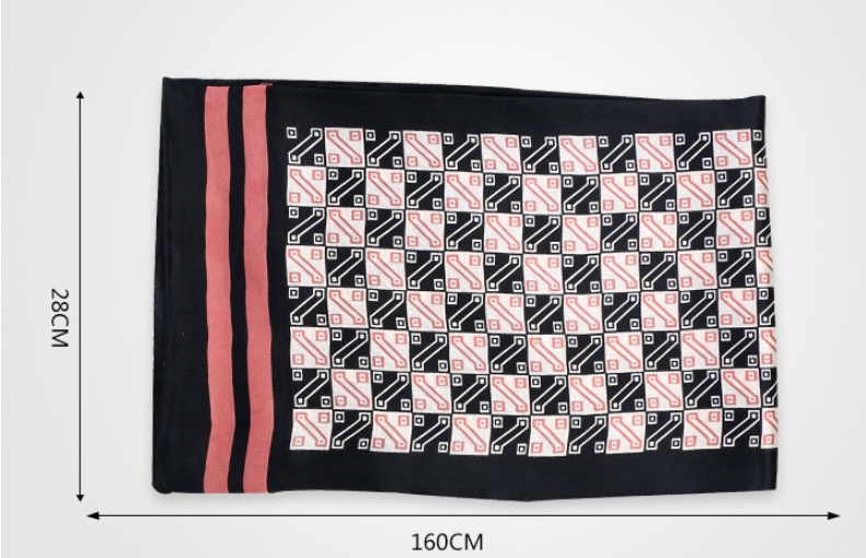 الصورة المصغرة: وشاح حريري للرجال