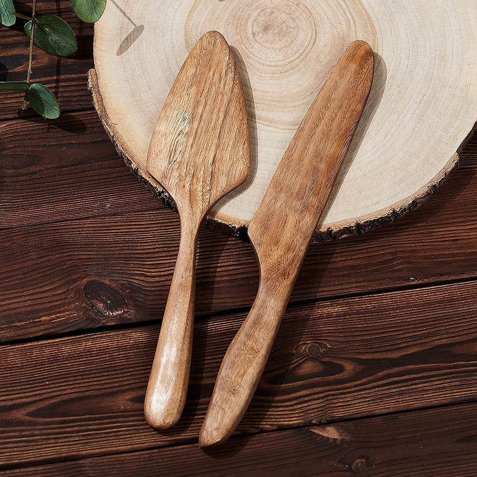 الصورة المصغرة: مجموعة مجرفة كعكة الريف الإبداعية مكونة من قطعتين
