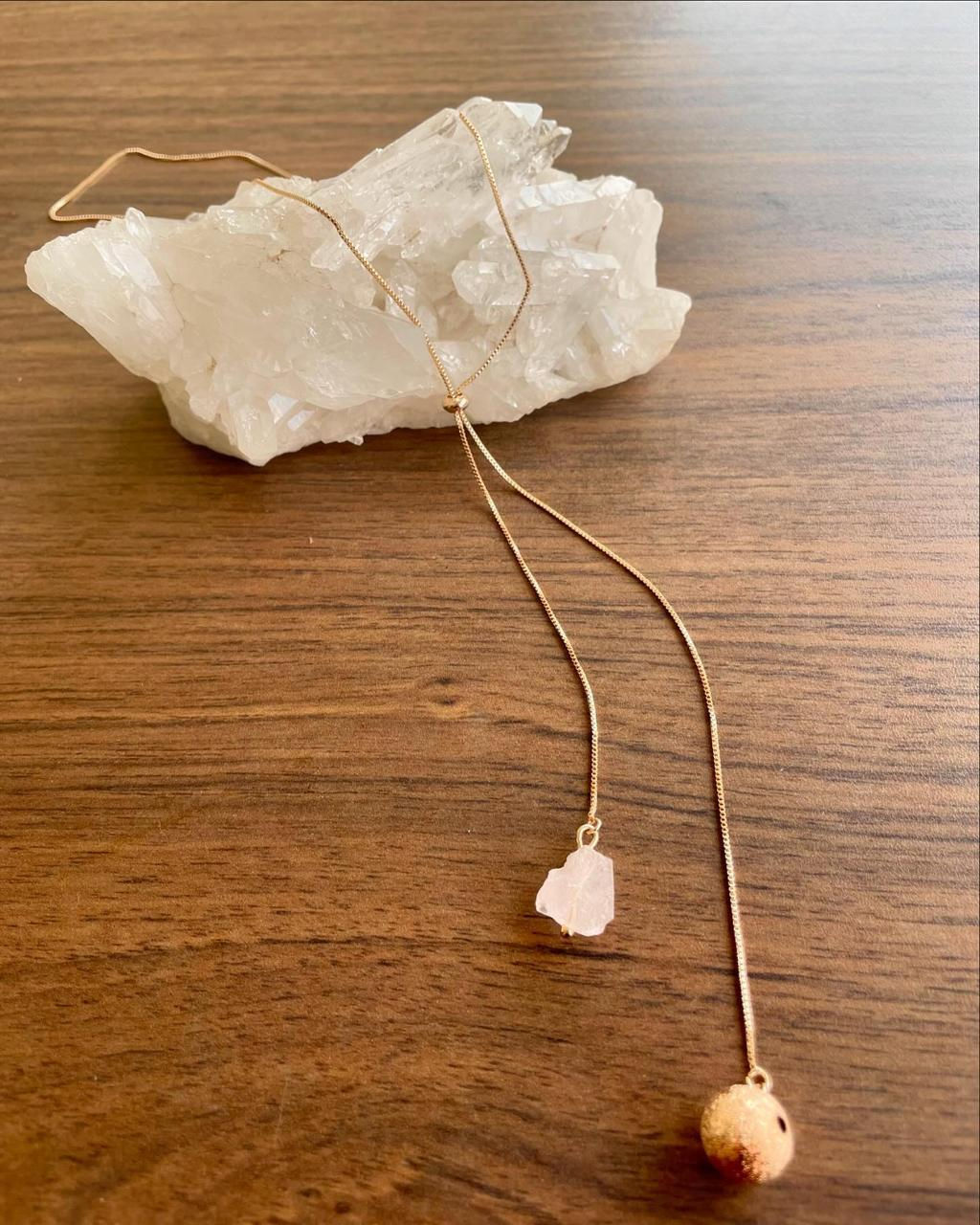 Colar Difusor Aromático Gravatinha 2 pontas