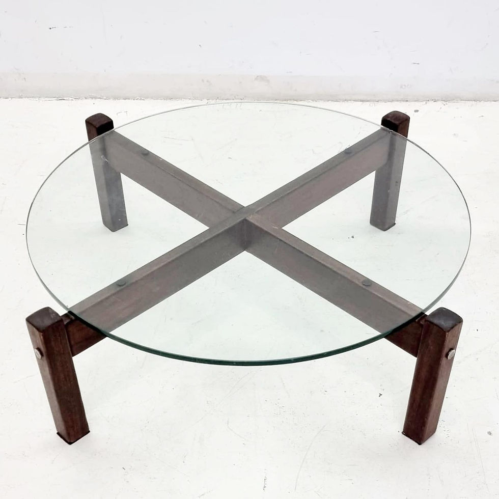Miniatura: Mesa Latini, Sergio Rodrigues, década 60/70