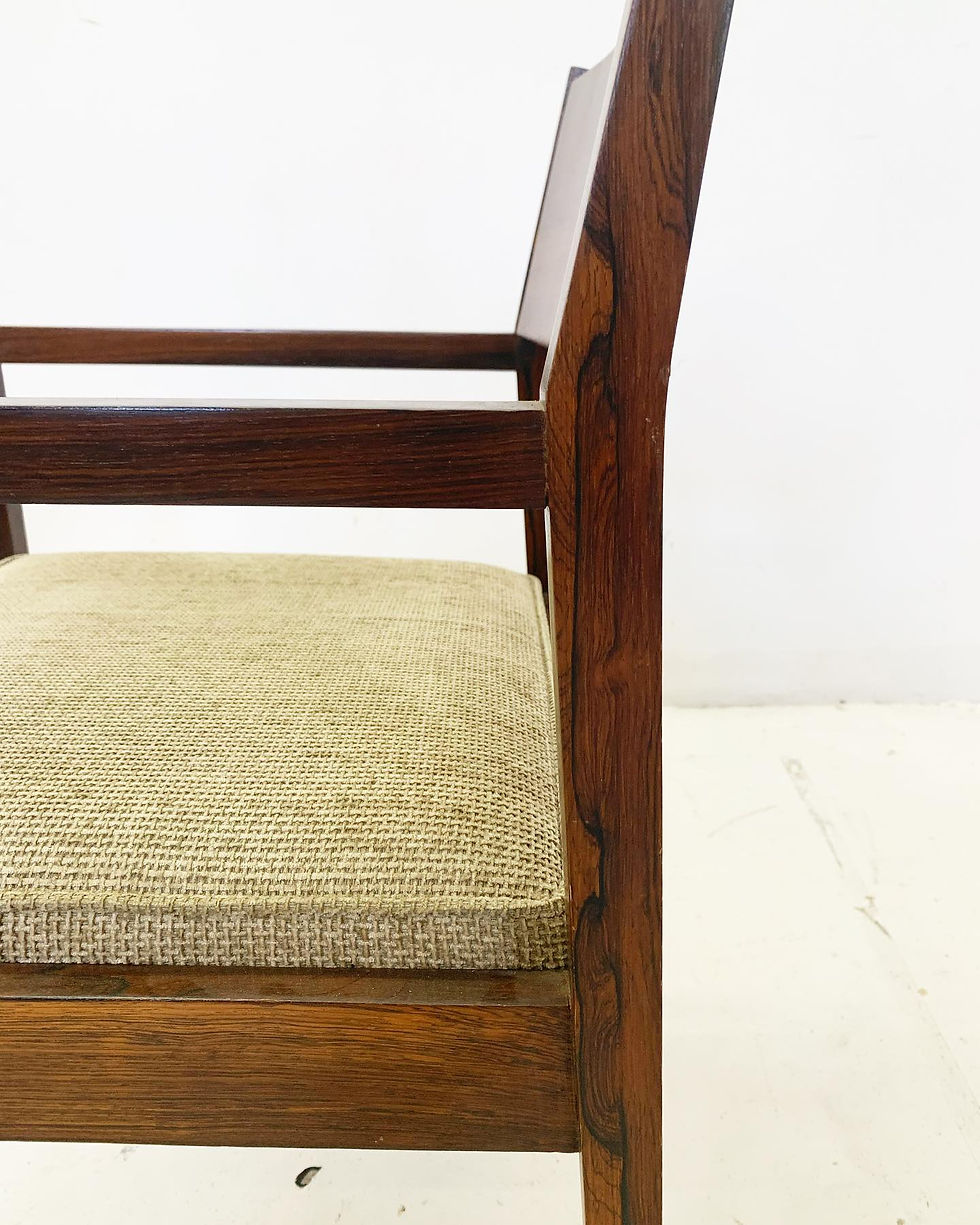 Miniatura: Par de cadeiras Geraldo de Barros em jacarandá