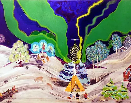 Oskirko, Christine_A NORTHERN CANADA NATIVITY.webp