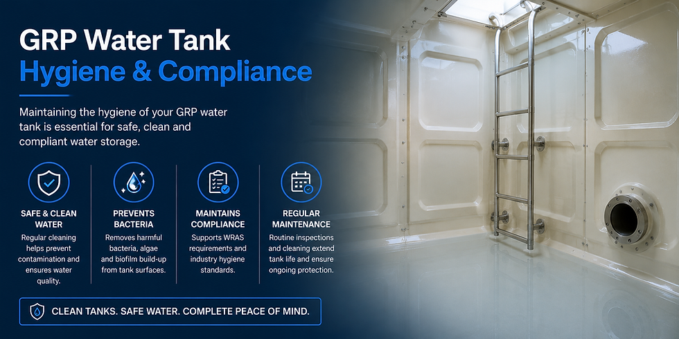 potable water tank hygiene and cleaning