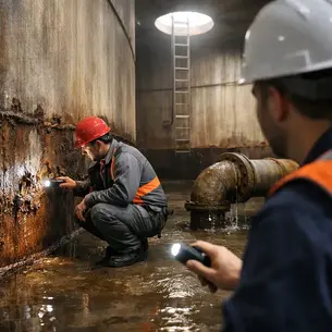 Common Fire Tank Defects Found During Internal Inspections