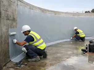 How to Line Concrete Tanks Properly