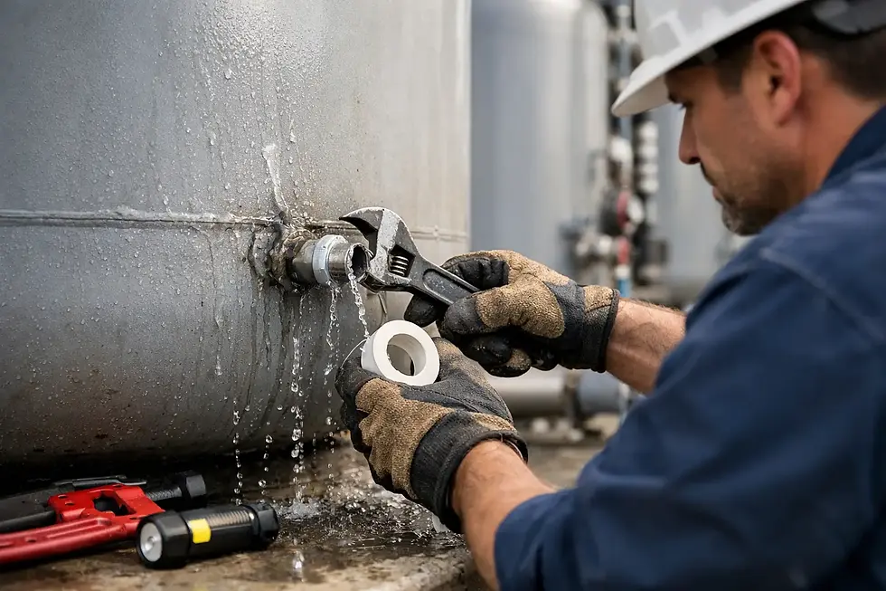 How to Fix Tank Leaks the Right Way