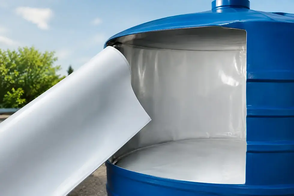 Polypropylene Liner Performance in Water Tanks