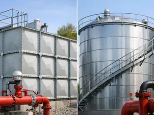 GRP vs Steel Sprinkler Tanks
