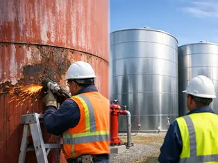 Fire Water Storage Tanks: Repair or Replace?