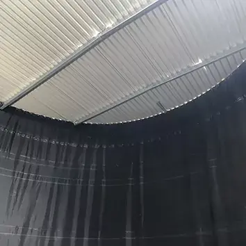 Sprinkler tank lining installation