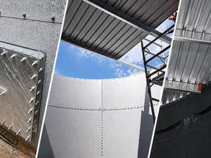 epdm lining and epoxy coating options for a sprinkler tank