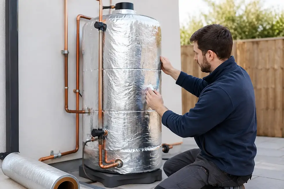 How to Install Tank Insulation Correctly