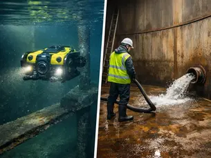 ROV Inspection vs Drain Down for Sprinkler Tanks