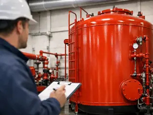 What a Commercial Fire Tank Survey Should Find